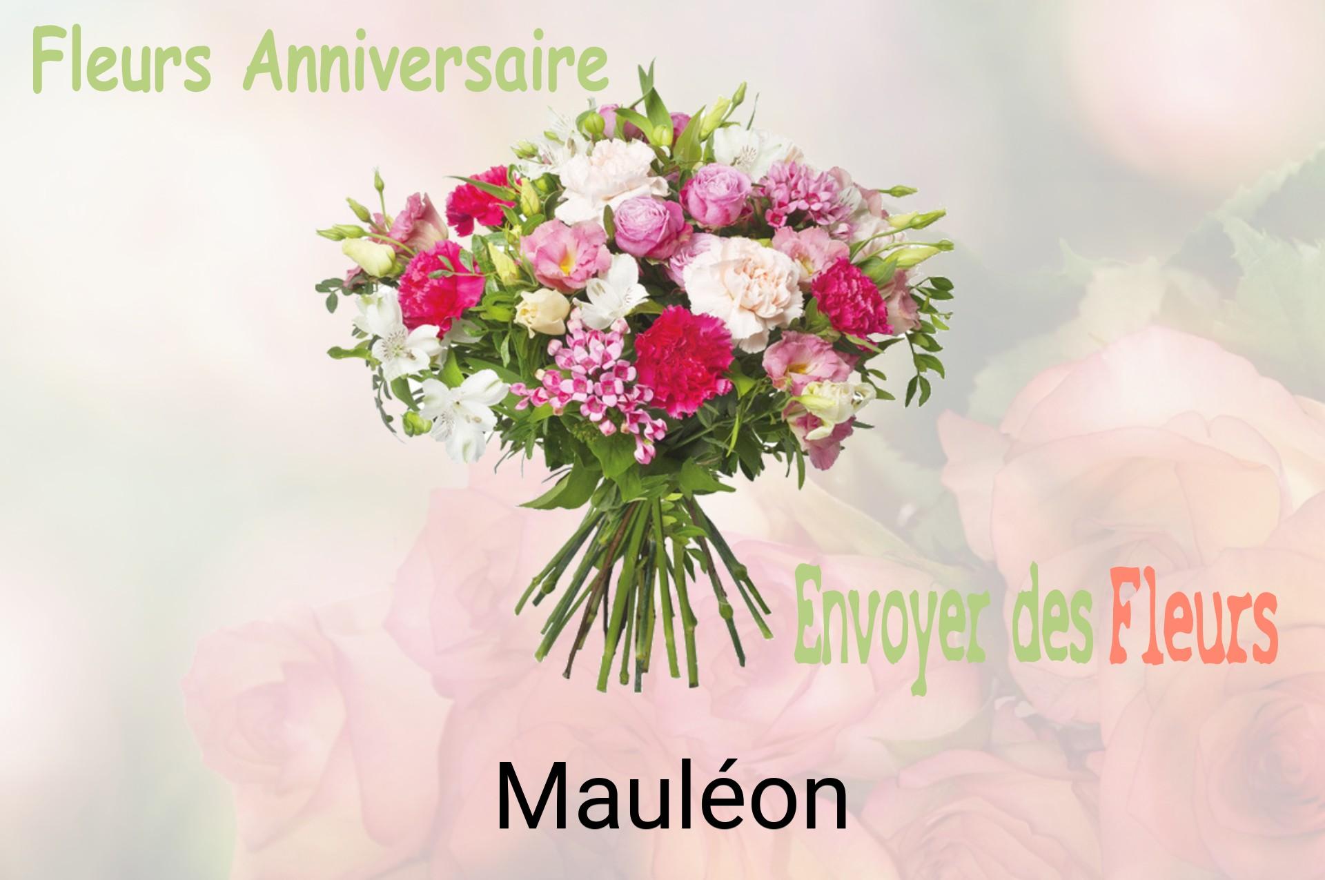 Bouquet de fleurs d’anniversaire livré à Mauléon